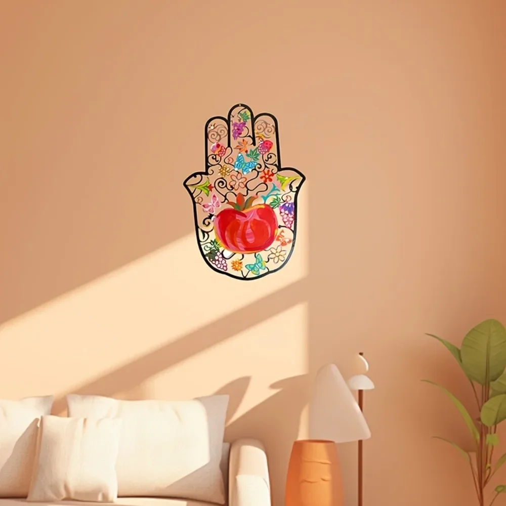Wall Art - CIFBUY Металлическая настенная декорация «Рука Хамсы»