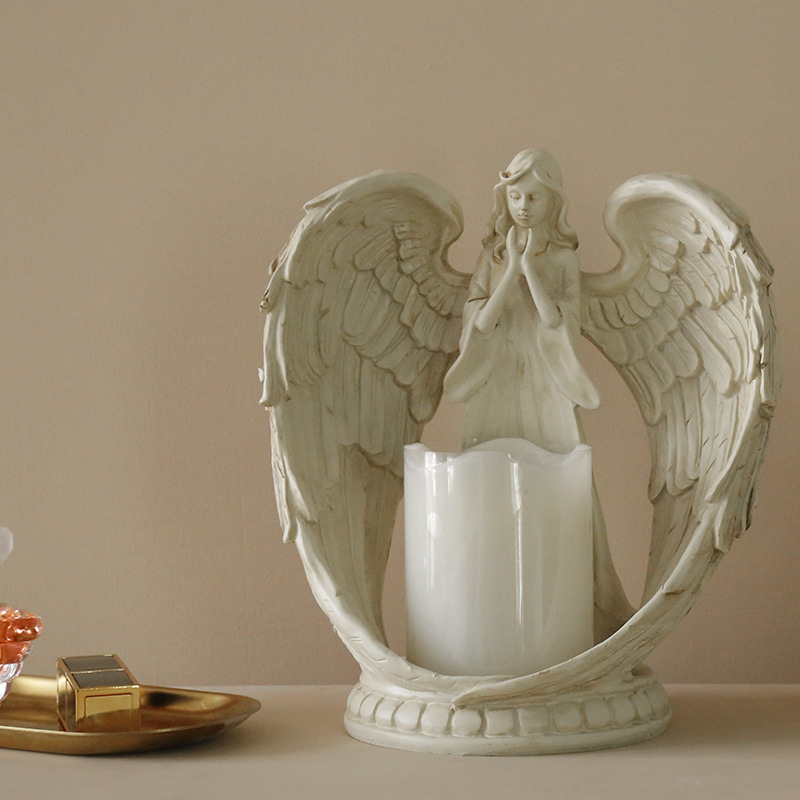 Candle Holder Decor - Электронный подсвечник из полимерной смолы в