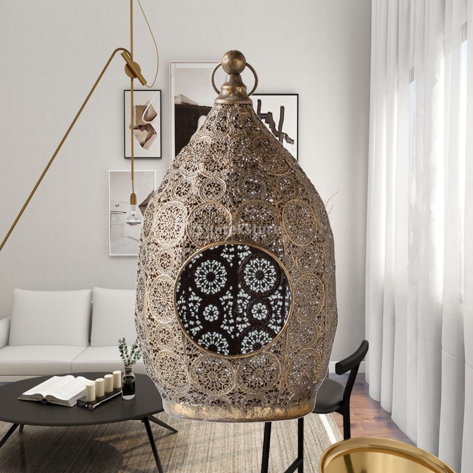 Candle Holder Decor - Фонарь для свечи в форме яйца