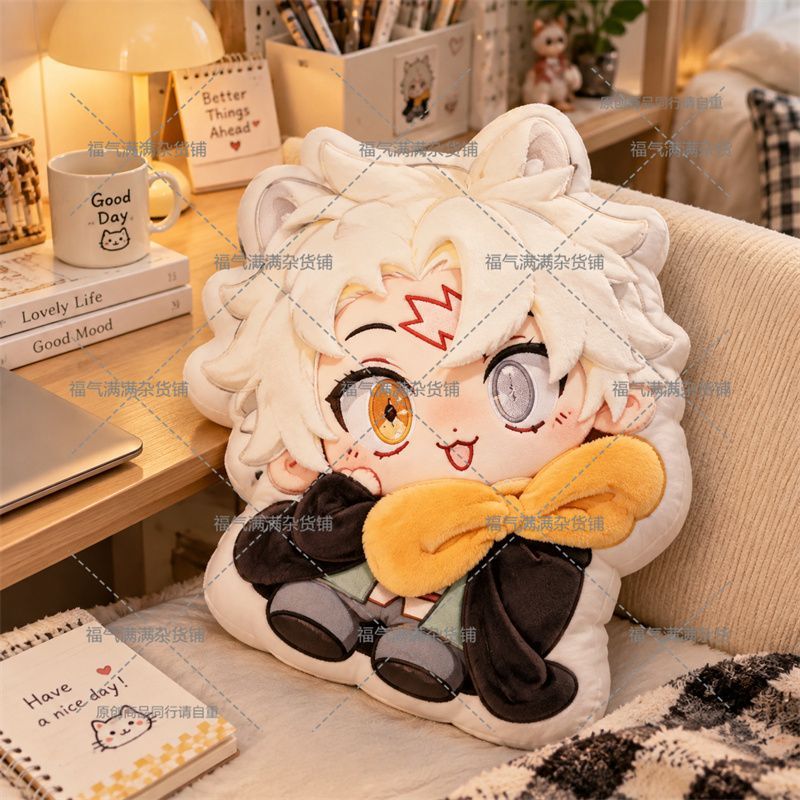 Throw Pillow - Натсукки Субару. Милая плюшевая подушка в
