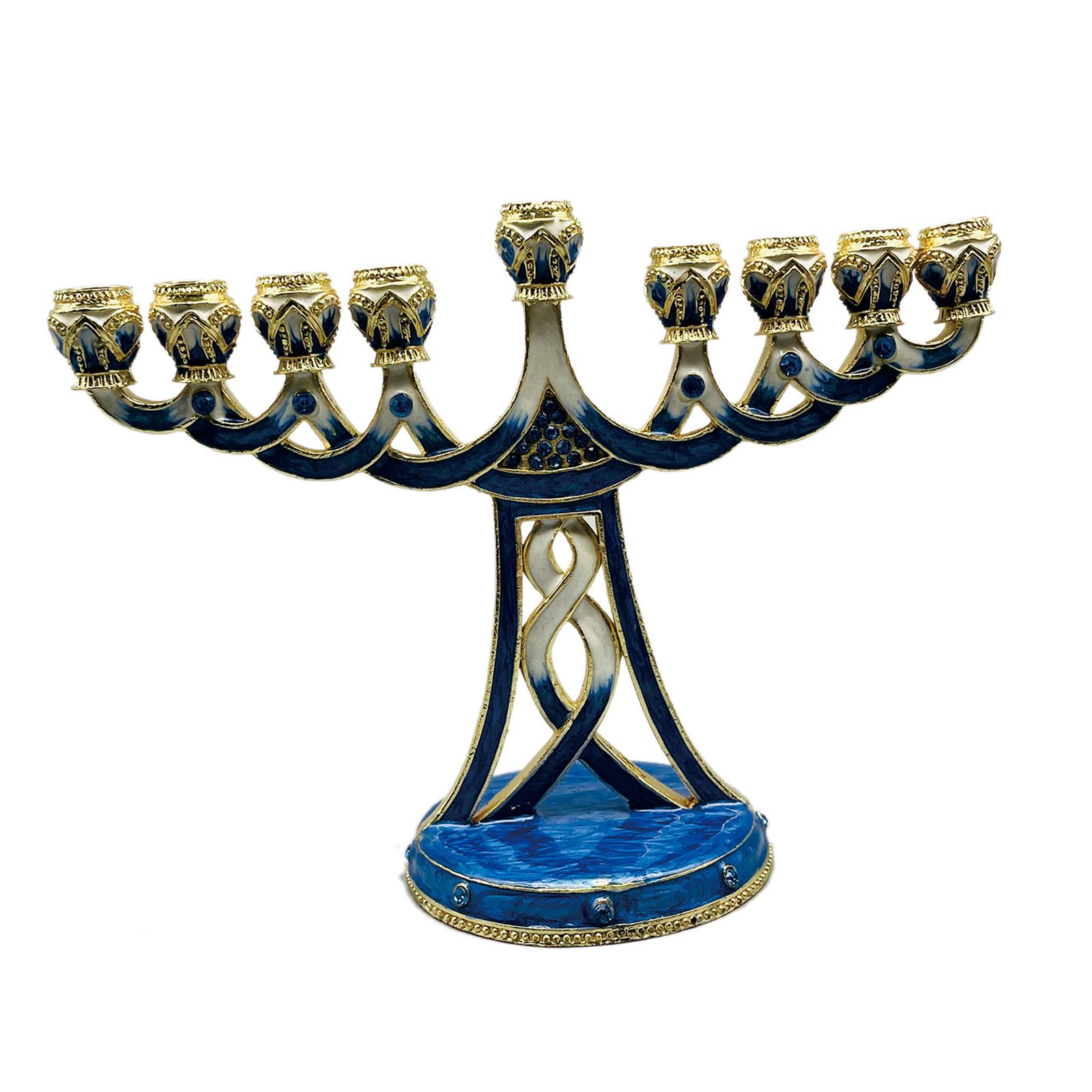 Эмалированный подсвечник-менор – обзор и цена Candle Holder Decor