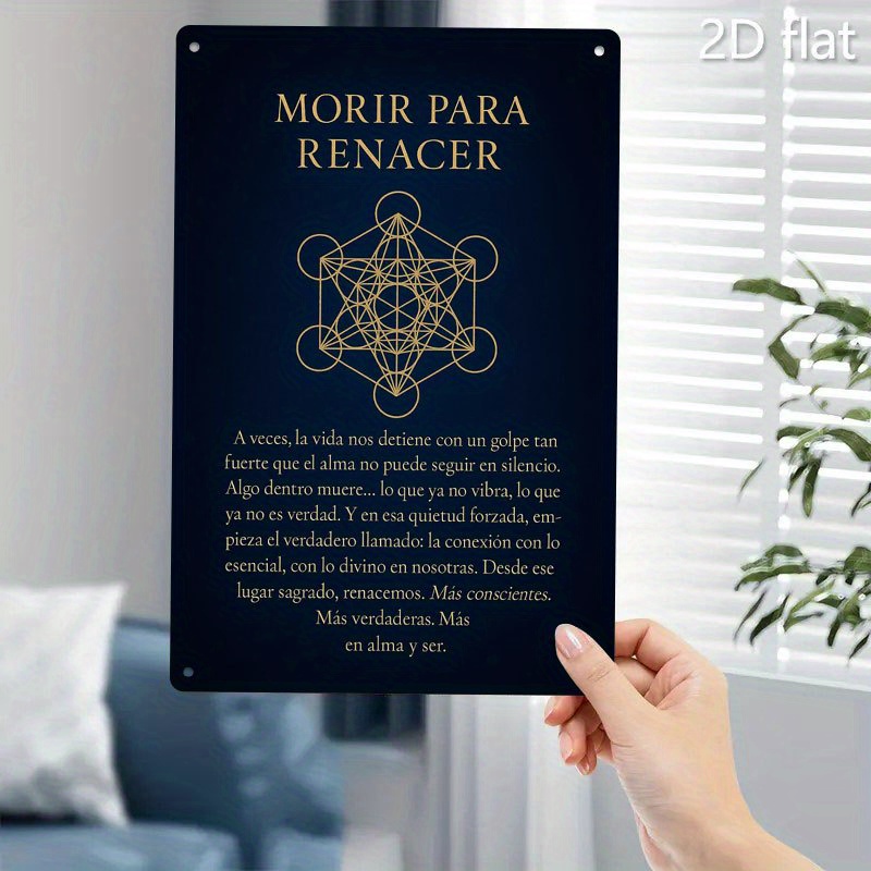 CIFBUY Винтажное алюминиевое н – обзор и цена Wall Art