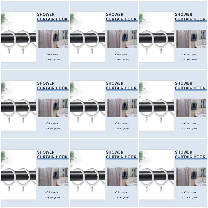 9 упаковок по 20 белых пластик – обзор и цена Curtain Curtain