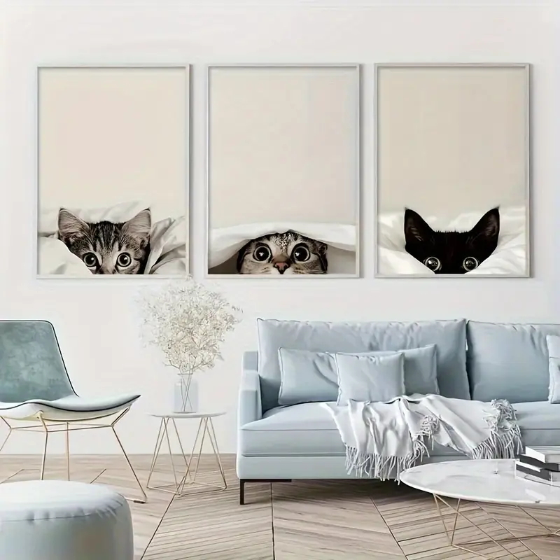 Набор из 3 холстов с изображен – обзор и цена Abstract Canvas Set